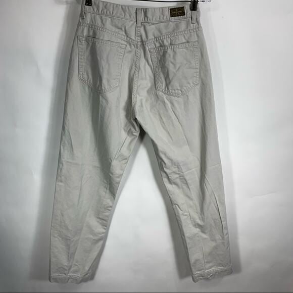 90s Calvin Klein Tan Jeans Sz 7 Vintage - Picture 3 of 5